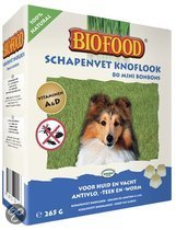 Biofood Schapenvet Mini Bonbons Knoflook 80 stuks