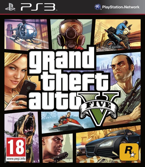 Top 10 Top 10 PlayStation 3: Grand Theft Auto V (GTA 5)