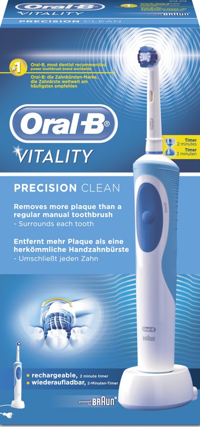Top 10 Top 10 Persoonlijke verzorging: Oral-B Vitality Precision Clean - Elektrische Tandenborstel