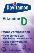Top 10 Top 10 voedingssupplementen en vitamines: Davitamon Vitamine D Volwassenen - 200 Tabletten - Vitaminen