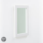 Top 10 Top 10 hangende spiegels: Duraline - Spiegel - Wit - 31x48 cm
