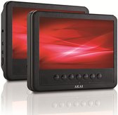 Top 10 Top 10 Dvd- & Blu-ray-spelers: Akai APD710T - Portable DVD-speler met 2 schermen - 7 inch