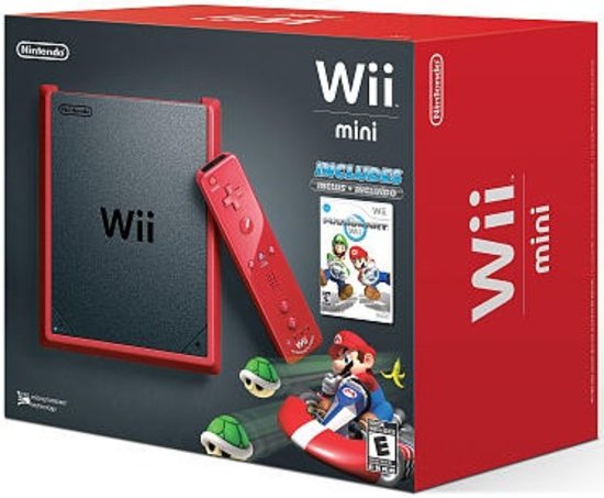 Top 10 Top 10 Wii: Nintendo Wii Mini + Mario Kart