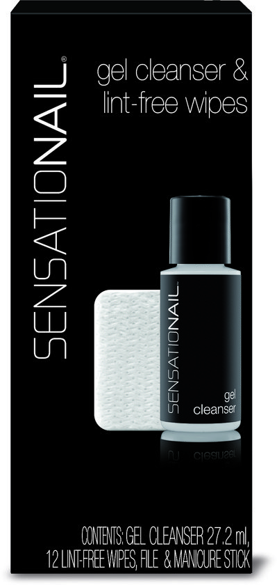 Top 10 Top 10 Nagels: Sensationail Cleanser and Wipes - 27.2 ml - Gel nagellak Remover