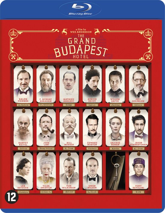 Top 10 Top 10 Filmhuis & Internationaal: The Grand Budapest Hotel (Blu-ray)