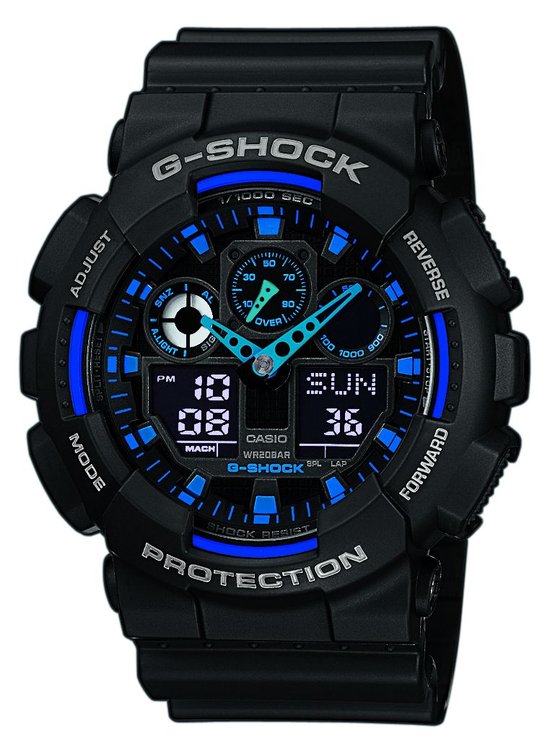 Top 10 Top 10 Horloges: Casio G-Shock GA-100-1A2ER - Horloge