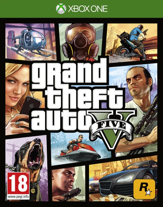 Top 10 Top 10 Xbox One: Grand Theft Auto V (GTA 5)