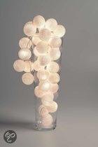 Top 10 Top 10 Feest- & Seizoenslampen: Cotton Ball Lights Decoratief object Lichtslinger White 35