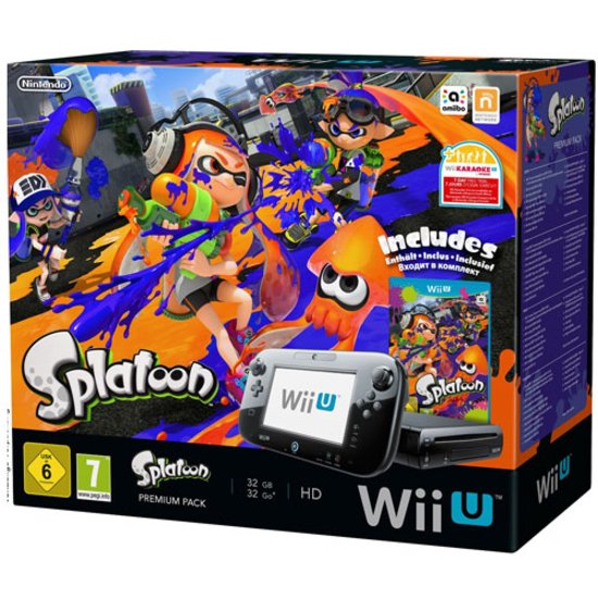 Top 10 Top 10 Wii U: Nintendo Wii U 32GB Console Premium Bundel Zwart + Splatoon
