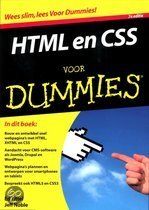Top 10 Top 10 webdesign en beeldbewerking boeken: Voor Dummies - HTML en CSS voor Dummies