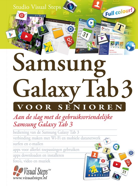 Top 10 Top 10 Nederlandse hardware boeken: Samsung Galaxy Tab 3 voor senioren