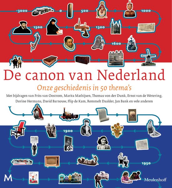 Top 10 Top 10 Vaderlandse geschiedenis boeken: De canon van Nederland