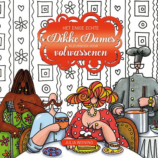 Top 10 Top 10 tekenboeken en schilderboeken: Het enige echte Dikke Dames kleurboek voor volwassenen