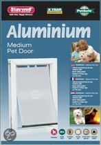 Top 10 Top 10 omheining en luiken voor honden: Staywell Hondenluik - Tot 18 Kg Aluminium - Wit