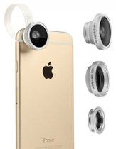 Top 10 Top 10 telefoonlenzen: Baseus Mini lens - Fisheye / Wide Angle / Macro lens - 3-pack