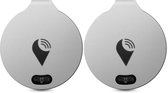 Top 10 Top 10 GPS trackers: TrackR Bravo- 2 Pack - Zilver