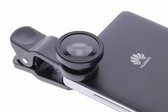 Top 10 Top 10 telefoonlenzen: Smartphonehoesjes.nl - Universal Clip Lens macro / fish eye / wide angle - Zwart