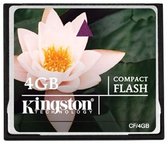 Top 10 Top 10 beste Compact Flash Kaarten 2017: Kingston CompactFlash Card 4GB - geheugenkaart