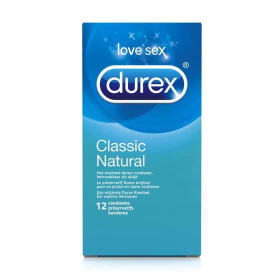 Top 10 Top 10 beste condooms 2017: Durex Classic Natural - 12 stuks - Condooms
