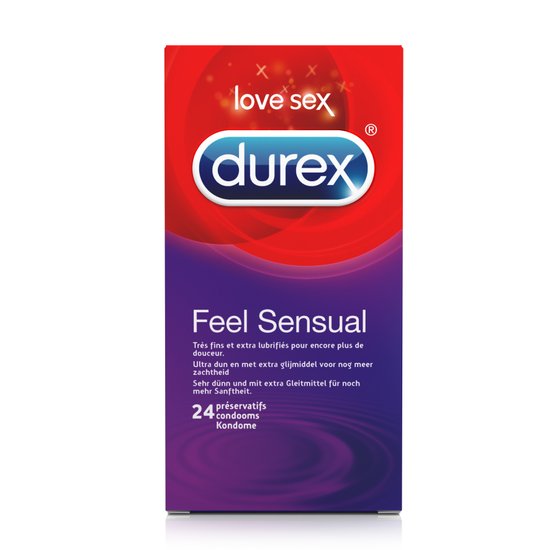 Top 10 Top 10 beste condooms 2017: Durex Feel Sensual - 24 stuks - Condooms