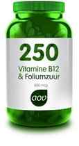 Top 10 Top 10 beste zwangerschap vitaminen en mineralen 2017: Aov 250 Vitamine B12 & Foliumzuur - 60 Capsules - Vitaminen