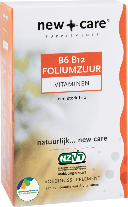 Top 10 Top 10 beste zwangerschap foliumzuur 2017: New Care B6 B12 Foliumzuur Vitaminen - 60 Zuigtabletten - Vitaminen