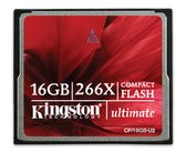 Top 10 Top 10 beste Compact Flash Kaarten 2017: Kingston compact flash kaart 16 GB 266x