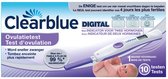 Top 10 Top 10 beste zwangerschap thuistests 2017: Clearblue Digital met dubbele hormoonindicator- 10 stuks - Ovulatietest
