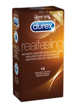Top 10 Top 10 beste condooms 2017: Durex Condooms Real Feeling Latex Vrij - 10 stuks