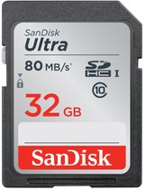 Top 10 Top 10 beste SD kaarten 2017: Sandisk SDHC Ultra - 32 GB