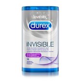 Top 10 Top 10 beste condooms 2017: Durex Invisible Extra Lubricated - 10 stuks