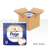 Top 10 Top 10 beste lichaamsverzorging producten 2017: Page Kussenzacht - 4x 9 rollen - Toiletpapier - Voordeelverpakking