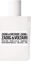 Top 10 Top 10 beste damesgeuren en parfums (2020): Zadig & Voltaire This Is Her 100 ml - Eau de Parfum - Damesparfum