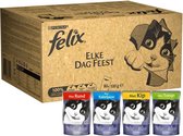 Top 10 Top 10 best verkochte kattenvoer (2020): Felix Elke Dag Feest Mix in Gelei Multipack 80 x 100 gr