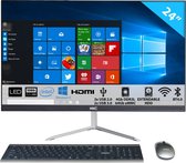 Top 10 Top 10 meest verkochte All-in-One PC's (2020): HKC AIO24P1-64Gb All-in-One-PC 24 inch Full HD - 4 Gb RAM, 64 Gb SSD,Intel® Celeron Processor N4000 Dual Core 2.6GHz, Intel® UHD Graphics 600, Windows 10 Home, WiFi, Bluetooth, USB, HDMI