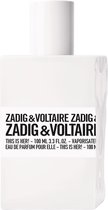 Top 10 Top 10 beste parfums dames en heren (2021): Zadig & Voltaire This Is Her 100 ml - Eau de Parfum - Damesparfum