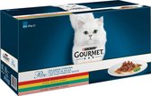 Top 10 Top 10 beste kattenvoer (2021): Gourmet Perle Mini Filets - Kattenvoer Kip, Konijn, Rund & Zalm - 60 x 85 g