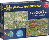 Top 10 Top 10 beste puzzels (2021): Jan van Haasteren Food Festival 2019 (zonder theedoek) 2-in-1 puzzel - 1000 stukjes
