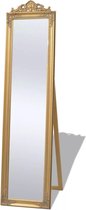 Top 10 Top 10 beste staande spiegels (2021): vidaXL Vrijstaande spiegel Barok 160x40cm goud
